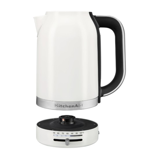 Variable temperature electric kettle, 1.7 L, Porcelain White - KitchenAid