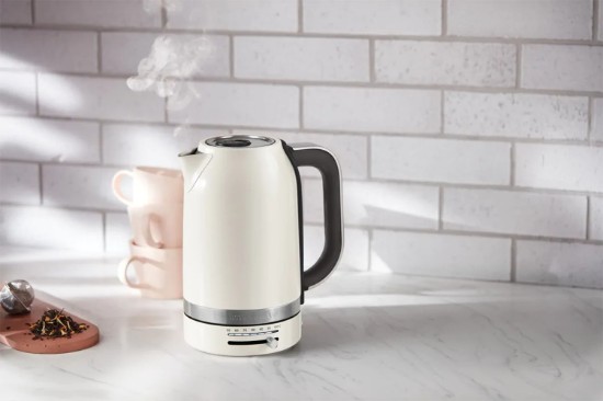 Variable temperature electric kettle, 1.7 L, Porcelain White - KitchenAid