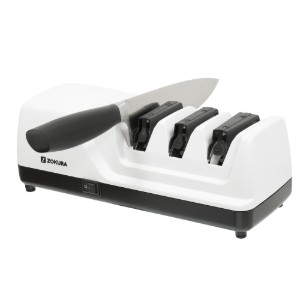 3-stage electric knife sharpener, 18W - Zokura