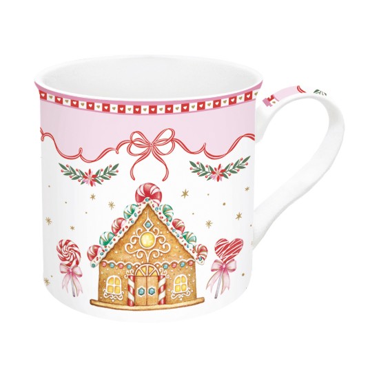 2-piece porcelain mug set, 300ml, "Sweet Christmas" - Nuova R2S