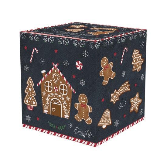 2'li fincan tabağı seti, 100 ml, porselen, "Gingerbread" - Nuova R2S