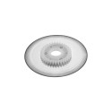 Cuchilla circular lisa para jamón/embutidos, con engranaje blanco, ace