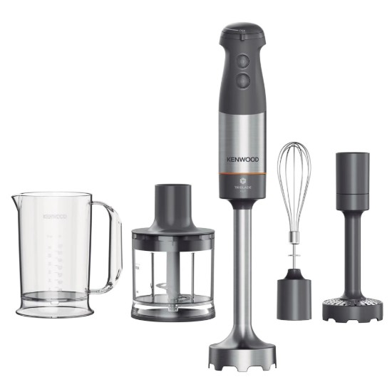 Triblade XL Stabmixer, 5 Zubehörteile, Grau - Kenwood