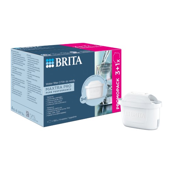 Set mit 3+1 Maxtra PRO Pure Performance Filtern