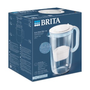 Glasfilterkrug, BRITA, 2,5 l, Maxtra PRO (hellblau)