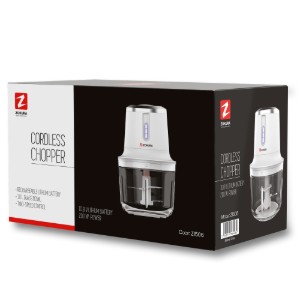 Wireless chopper, 1 L, 200W - Zokura