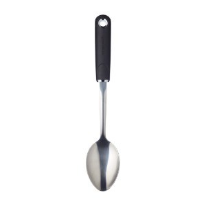 spúnóg cócaireachta cruach dhosmálta 33.5 cm - ag Kitchen Craft