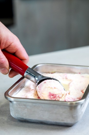 Σέσουλα  παγωτού, από ανοξείδωτο ατσάλι, Empire Red - KitchenAid