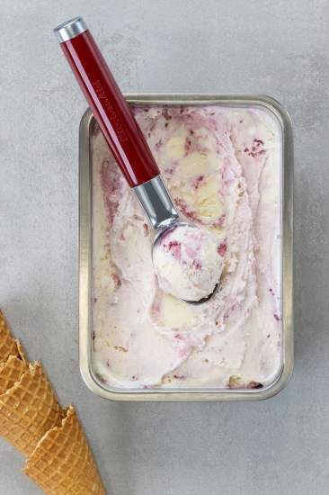 Σέσουλα  παγωτού, από ανοξείδωτο ατσάλι, Empire Red - KitchenAid