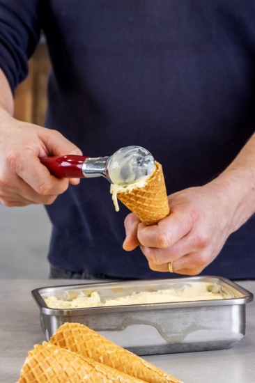 Σέσουλα  παγωτού, από ανοξείδωτο ατσάλι, Empire Red - KitchenAid