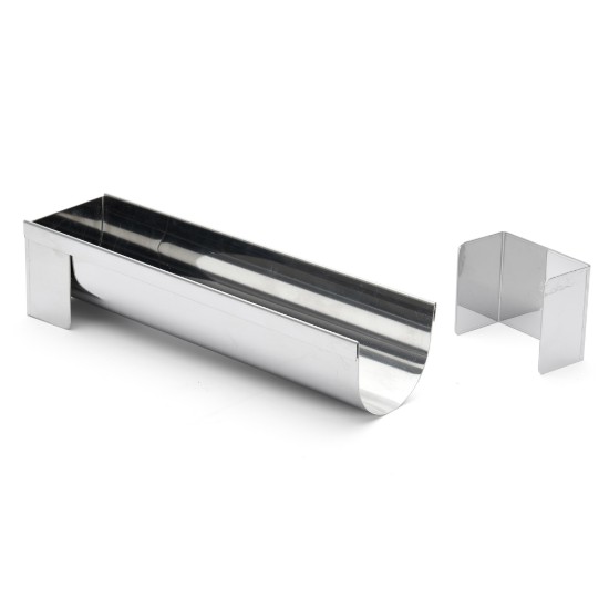 Ημικυκλικό καλούπι "Yule", ανοξείδωτο ατσάλι, 30 x 6,5 εκ. - de Buyer