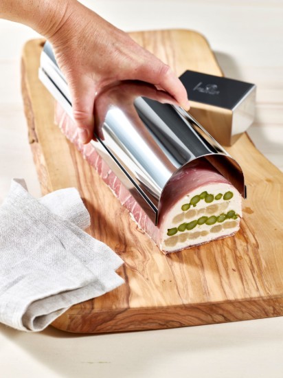 Ημικυκλικό καλούπι "Yule", ανοξείδωτο ατσάλι, 30 x 6,5 εκ. - de Buyer