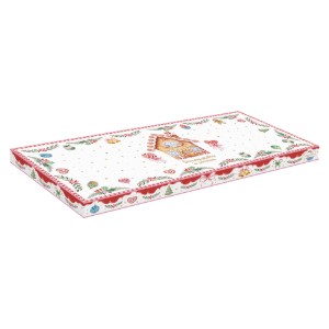 Serving platter, porcelain, 36 x 16 cm, "Sweet Christmas" - Nuova R2S