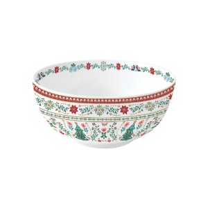 Bļoda, porcelāns, 23 cm, "Christmas Folk" - Nuova R2S