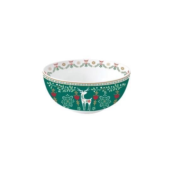 Porcelænsskål, 15 cm, "Christmas Folk" - Nuova R2S