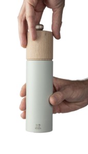 Salt grinder, 21 cm, "Boreal Z", Sage Green - Peugeot