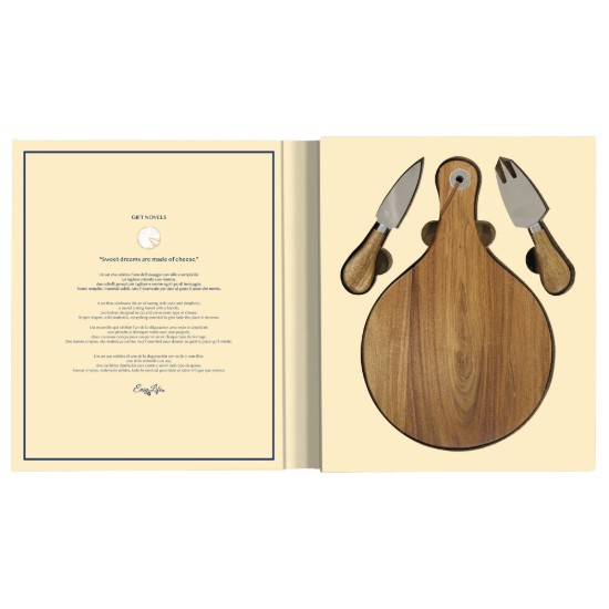 Käse-Servier-Geschenkset, 3-teilig - Nuova R2S