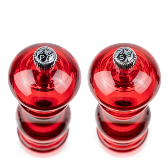 Set of 2 salt and pepper mills, 18 cm, "Podium" - Peugeot