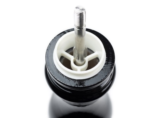 Salt grinder, 12 cm, "Paris u'Select Z", Black Lacquered - Peugeot