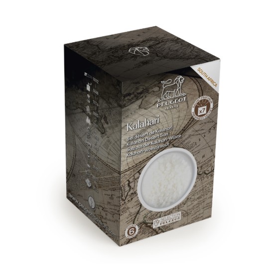 Set of 7 "Kalahari Desert" salt sachets, 7x50g - Peugeot