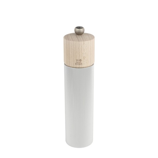 Salt grinder, 22 cm, "Line", Aluminium - Peugeot