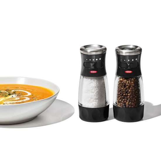 Tuz öğütücü, 19,5 cm, akrilik, "SoftWorks" - OXO