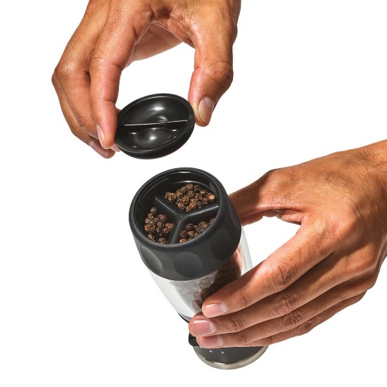 Karabiber öğütücü, 19,5 cm, akrilik, "SoftWorks" - OXO