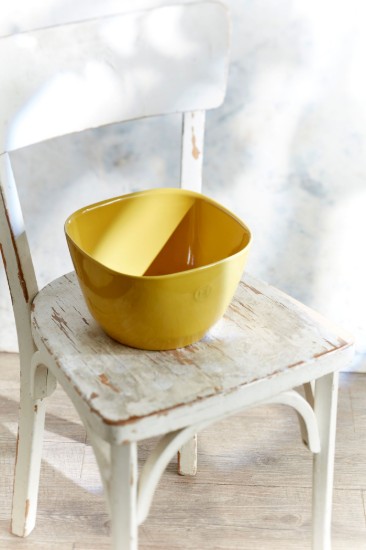 Salad bowl, ceramic, 22cm/3.7L, Provence Yellow - Emile Henry
