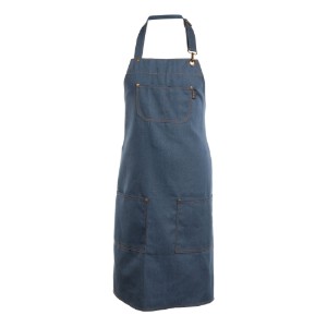 Kitchen apron, Dark Blue - Tiseco