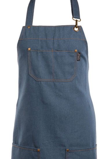 Kitchen apron, Dark Blue - Tiseco