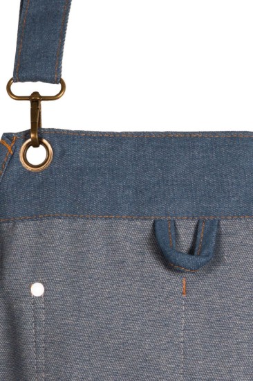 Kitchen apron, Dark Blue - Tiseco