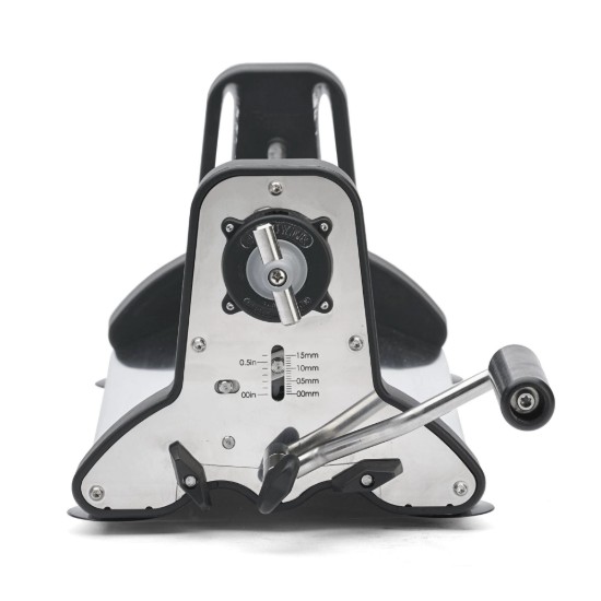 Dough sheeter, stainless steel - de Buyer