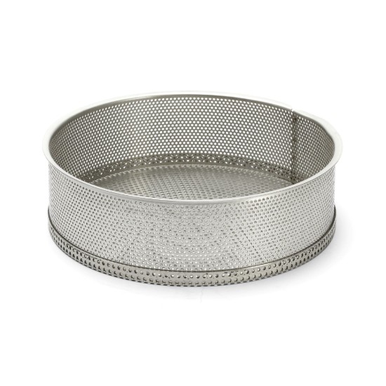 Rei'itetty kakkuvuoka, leivinpaperi sisältyy hintaan, 24 cm, ruostumatonta terästä - de Buyer