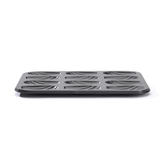 12-compartment madeleine tin, 26 x 20 cm, steel - de Buyer