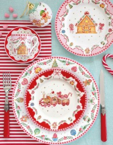2-piece porcelain mug set, 300ml, "Sweet Christmas" - Nuova R2S