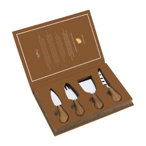 Käse-Servier-Geschenkset, 4-teilig - Nuova R2S