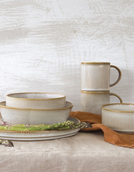 Keraamiline kauss, 16,5 cm, "Domus", Beige - Nuova R2S