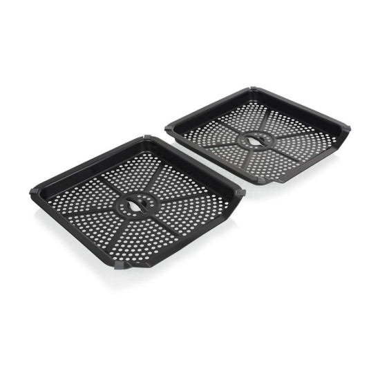 Doppelte Heißluftfritteuse, 5,6+5,6 L, 3000 W, Schwarz - Princess