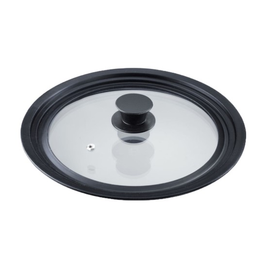Universāls stikla vāks, silikona mala, 24/26/28 cm - Westmark