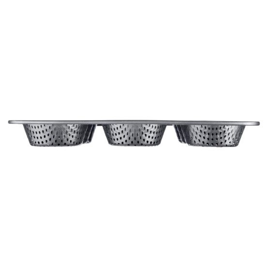 Baking tray for 9 burger buns, perforated, steel, 32 x 30 cm - Westmark