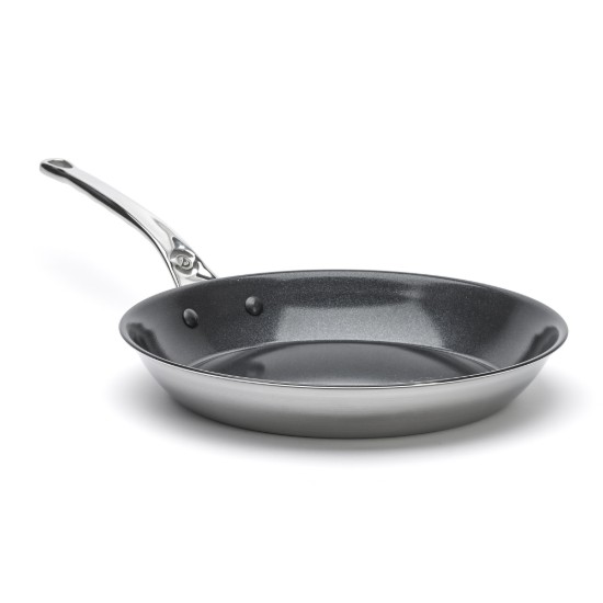 Stekepanne med slippbelegg, rustfritt stål, 28 cm, "Affinity" - de Buyer