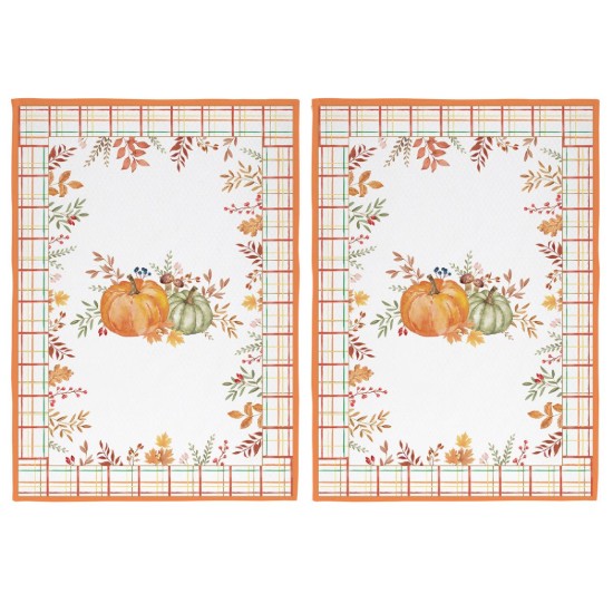 2 virtuvinių rankšluosčių rinkinys, medvilnė, 70 x 50 cm, "Harvest - Nuova R2S