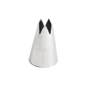 Gebäcktülle, F5, Edelstahl, 18 mm - de Buyer
