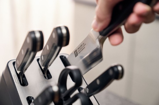 Set cutite 7 piese, cu modul ascutire integrat, "ZWILLING Pro", Ash - Zwilling