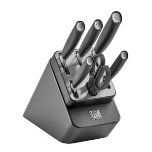 7-dielna sada nožov so vstavaným brúsnym modulom, "All Star", Ash - Zwilling