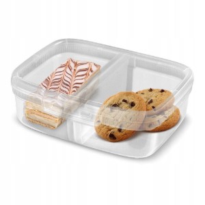 Récipient de conservation des aliments compartimenté « Snap Box », plastique, 1,8 L - Curver