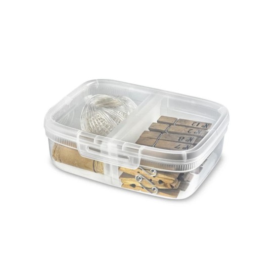 Récipient de conservation des aliments compartimenté « Snap Box », plastique, 1,8 L - Curver
