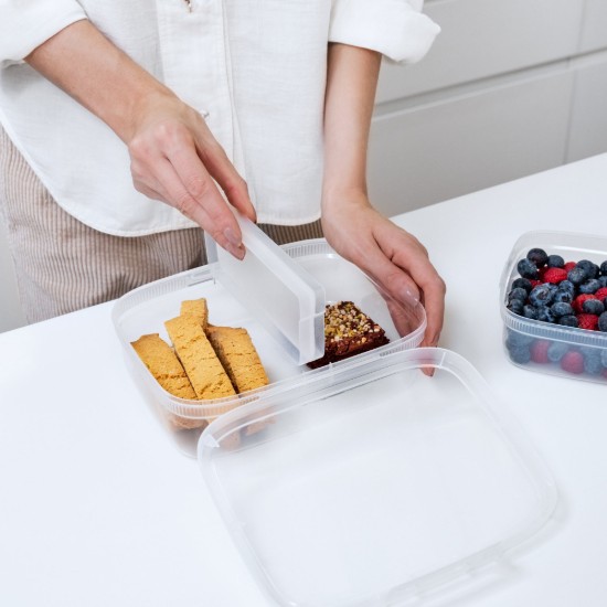 Récipient de conservation des aliments compartimenté « Snap Box », plastique, 3,3 L - Curver