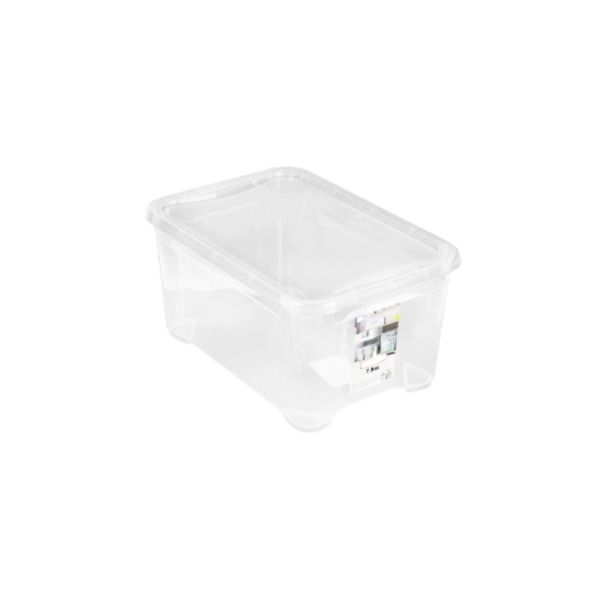 Boîte de rangement avec couvercle, plastique, 14 L, "T Box" - Curver