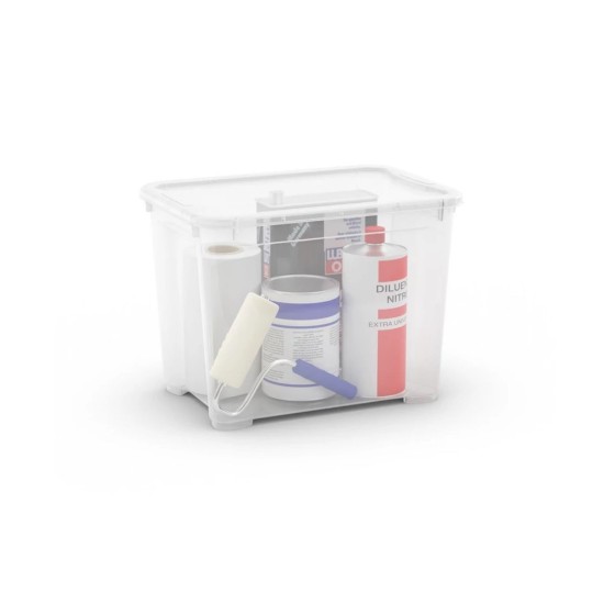 Boîte de rangement avec couvercle, plastique, 20 L, "T Box" - Curver
